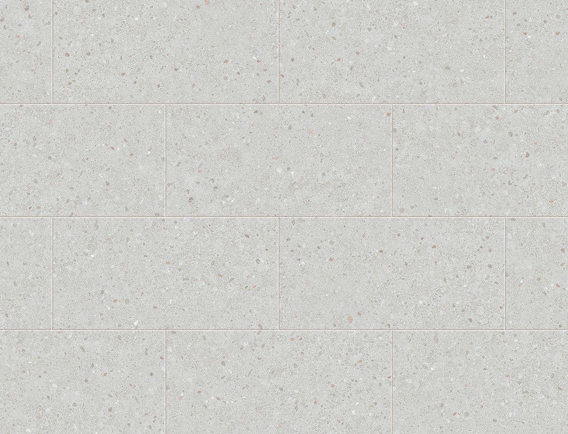 Liberty SPC Luxury Vinyl Tile White Terrazzo Chantry LVT Flooring Built In Underlay