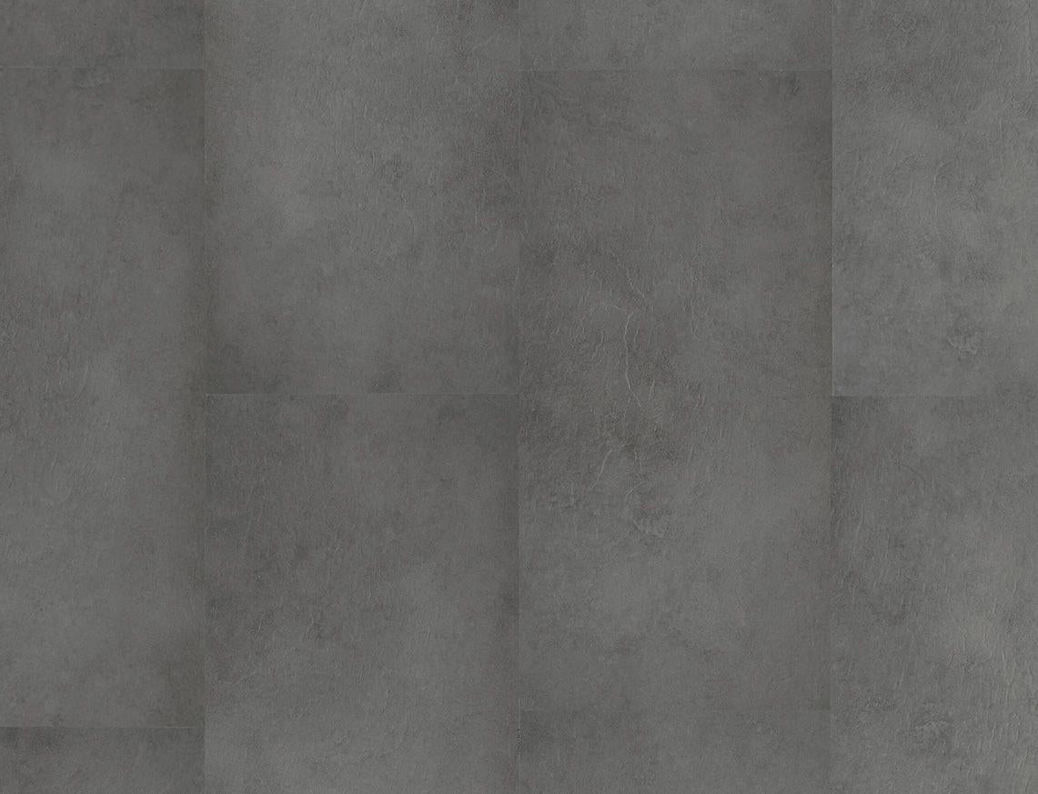 Liberty SPC Luxury Vinyl Tile Dark Grey Eriskay LVT Flooring With Built In Underlay