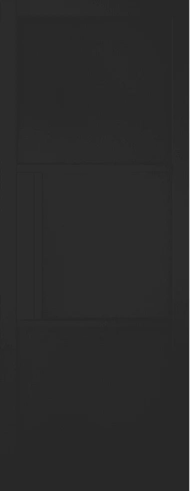 Internal LPD Black Pre-Finished Tribeca 3P Door