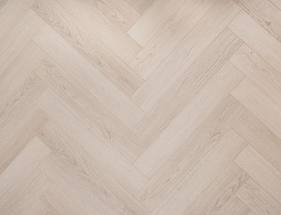 Liberty Oakleigh Deluxe 12mm Laminate Flooring Malham Oak Light Grey Herringbone