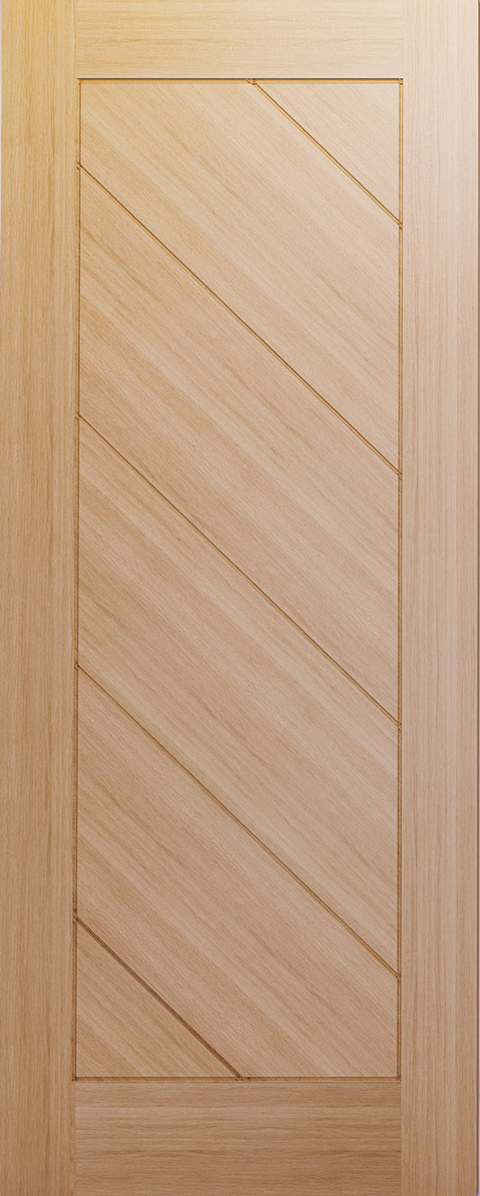 Deanta Internal Torino Oak Prefinished Door