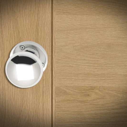 Vedea Bathroom Door Knob Handle Pack with Lock and 75mm Latch