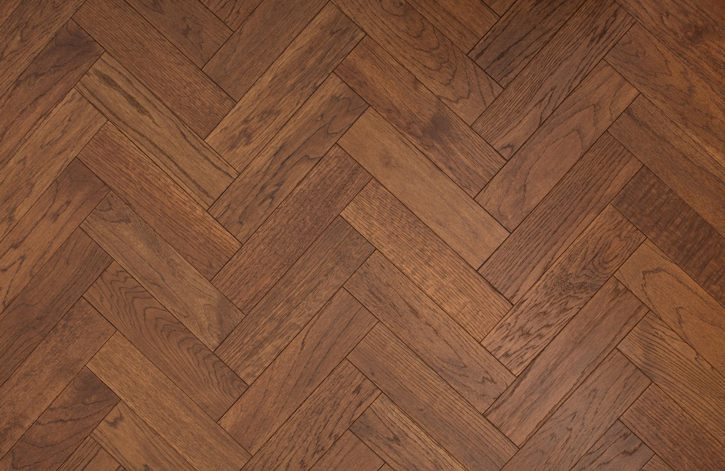 Liberty Herringbone 10 x 80mm Engineered Real Wood Flooring Windsor Dark Oak Brushed Lacquered Finish