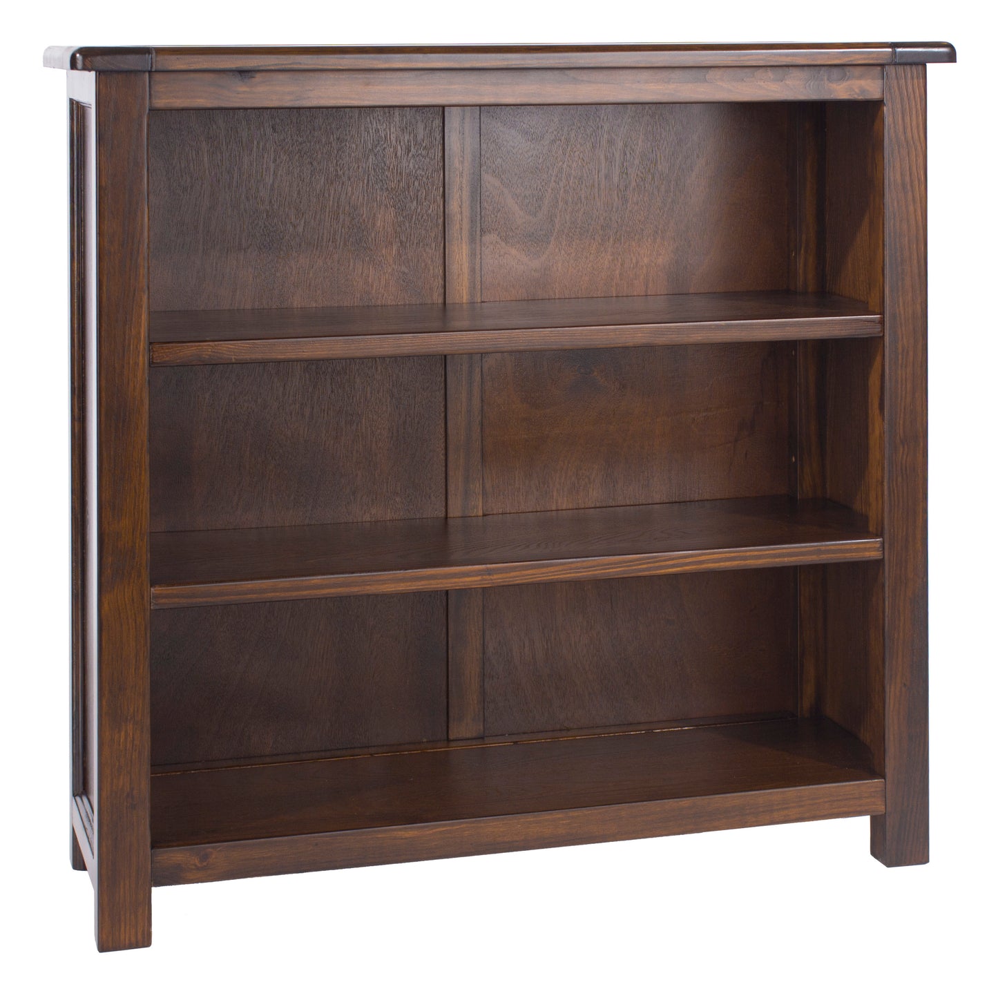 Liberty Boston Handcrafted Dark Lacquered Low Bookcase