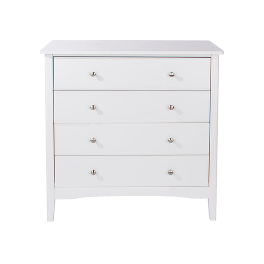 Liberty Como White Painted Mdf 4 Drawer Chest
