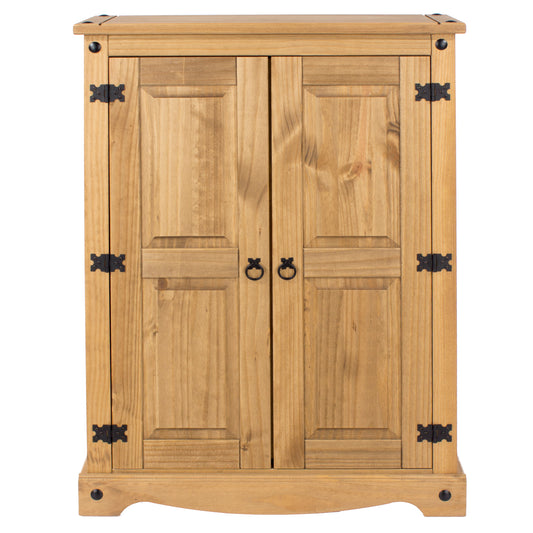 Liberty Corona Premium Waxed Pine Downstairs 2 Door Cupboard Unit