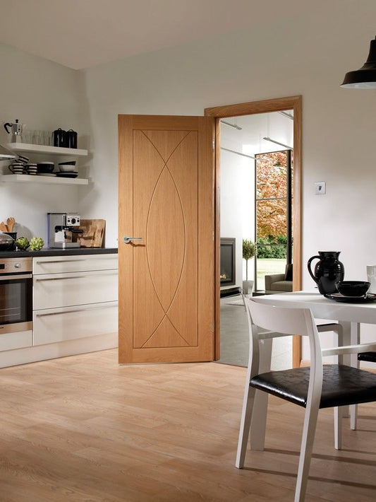 XL Joinery Oak Pesaro Fire Door