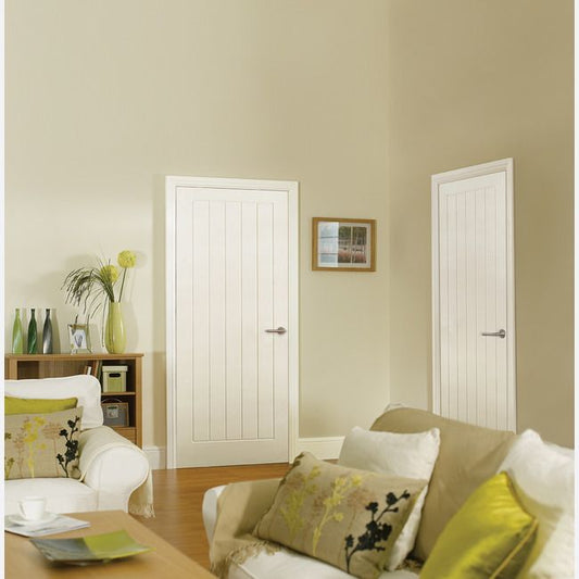 Internal White Mexicano Door