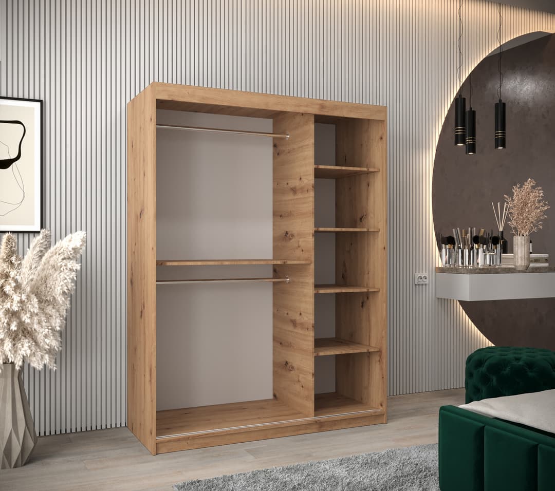 Liberty Tokyo I Sliding Door Wardrobe 150cm