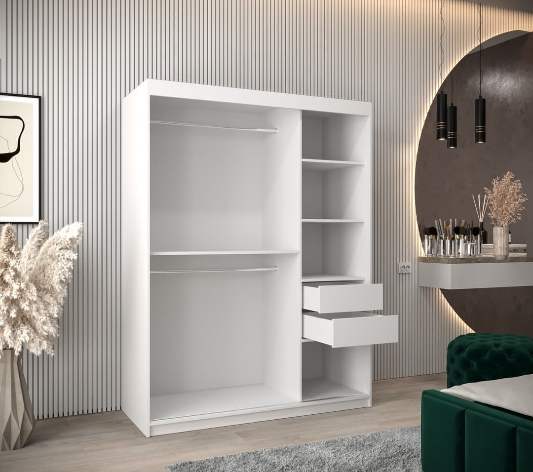 Liberty Tokyo I Sliding Door Wardrobe 150cm
