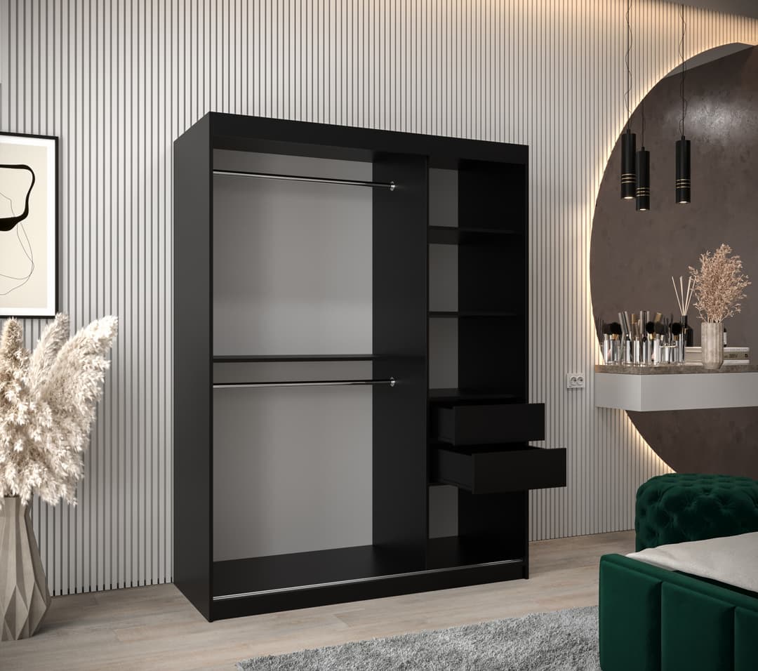 Liberty Tokyo I Sliding Door Wardrobe 150cm