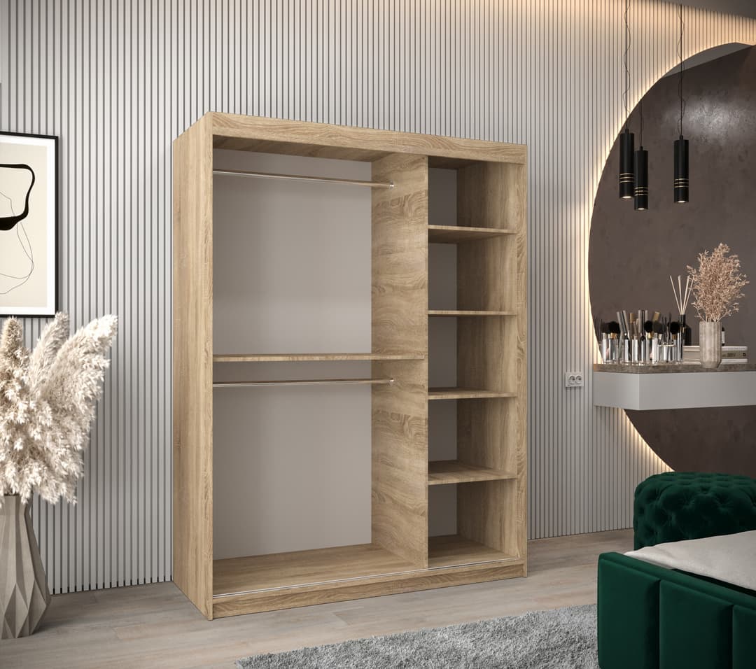 Liberty Tokyo I Sliding Door Wardrobe 150cm