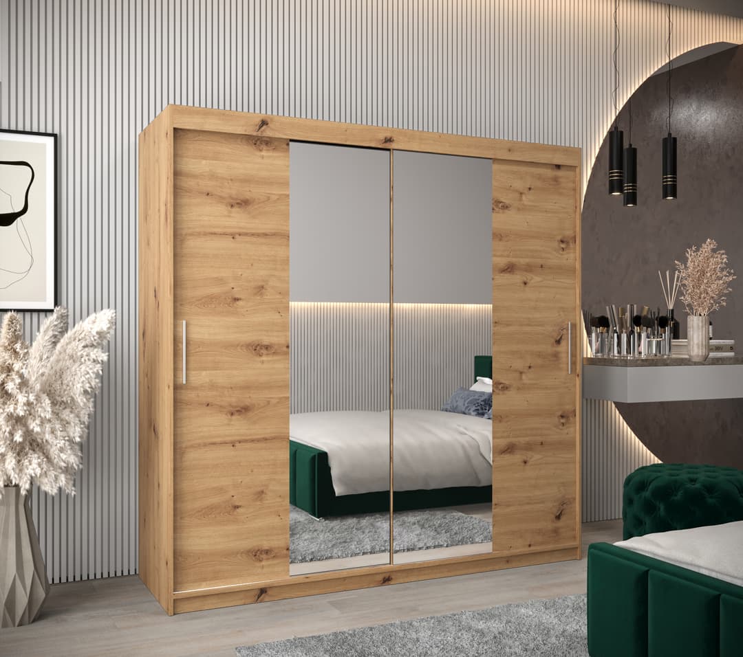 Liberty Tokyo I Sliding Door Wardrobe 200cm