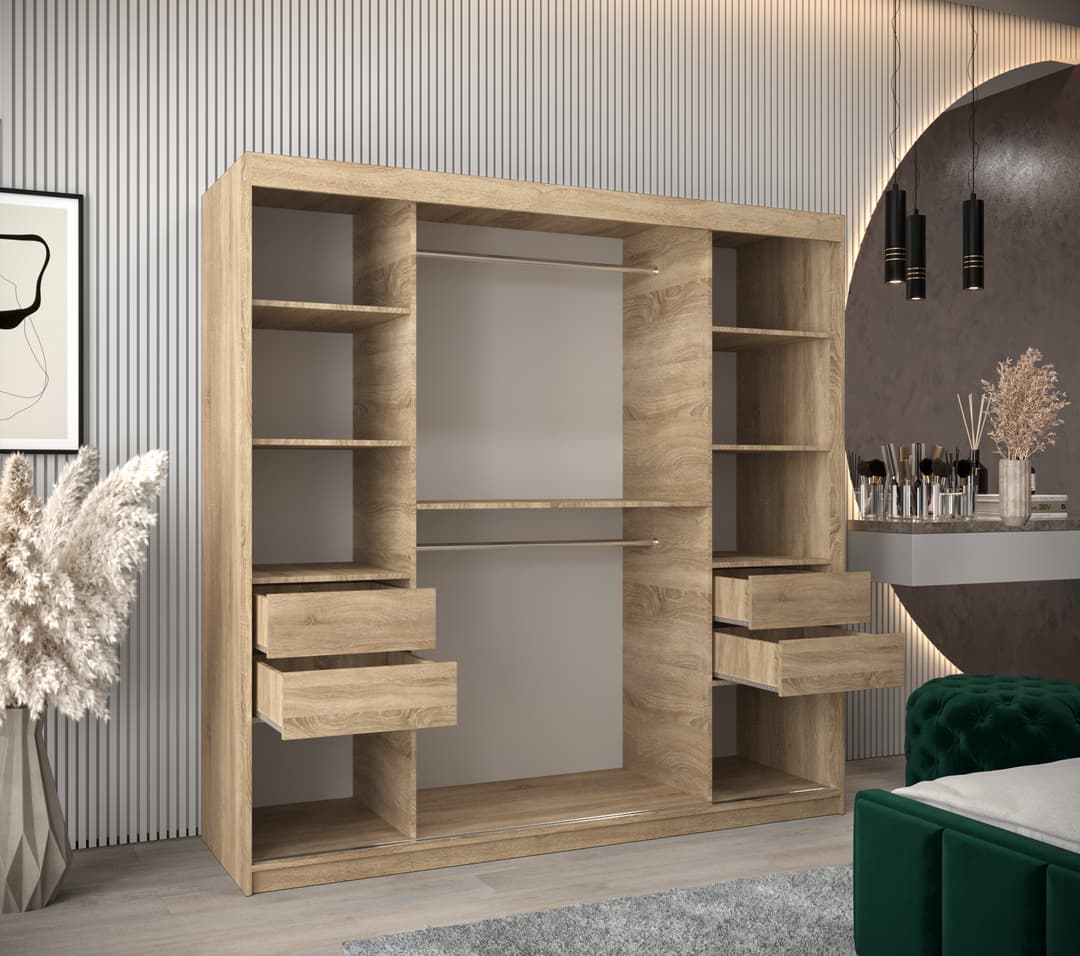 Liberty Tokyo I Sliding Door Wardrobe 200cm
