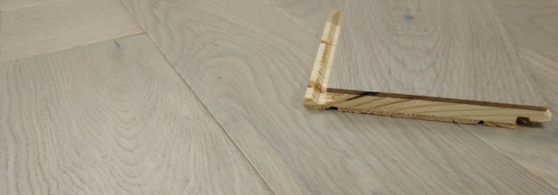 Timba Floor 14x110mm White Oak Herringbone Engineered Wood Flooring 2064
