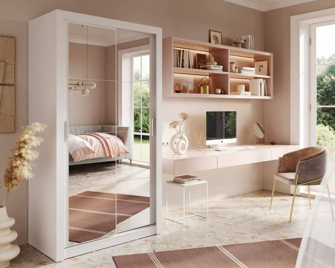 Liberty Arti 19 - 2 Sliding Door Wardrobe 120cm