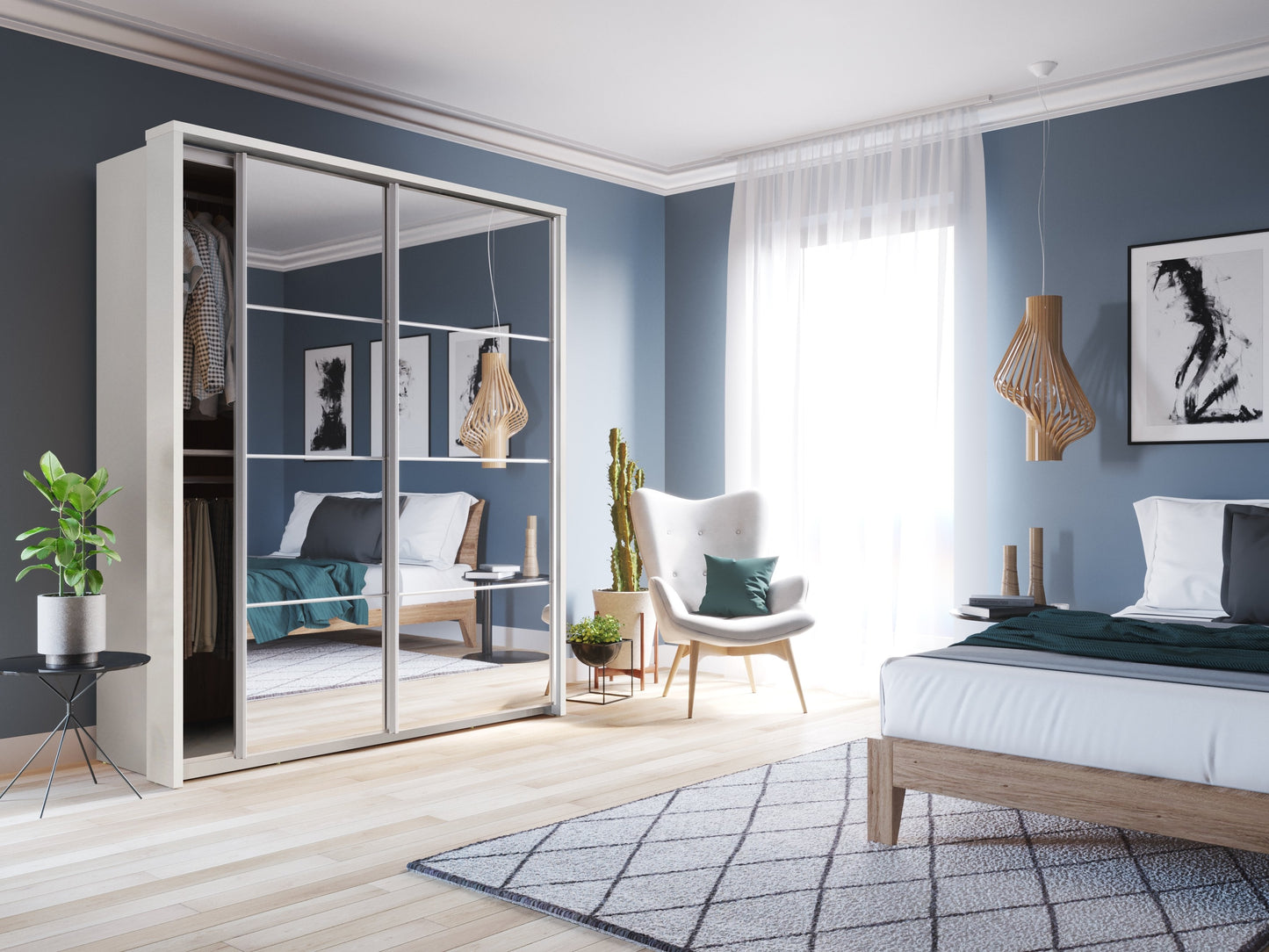 Liberty Arti AR-17 Sliding Door Wardrobe 180cm