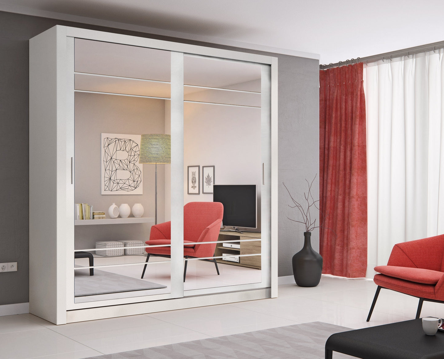 Liberty Arti AR-08 Sliding Door Wardrobe 203cm