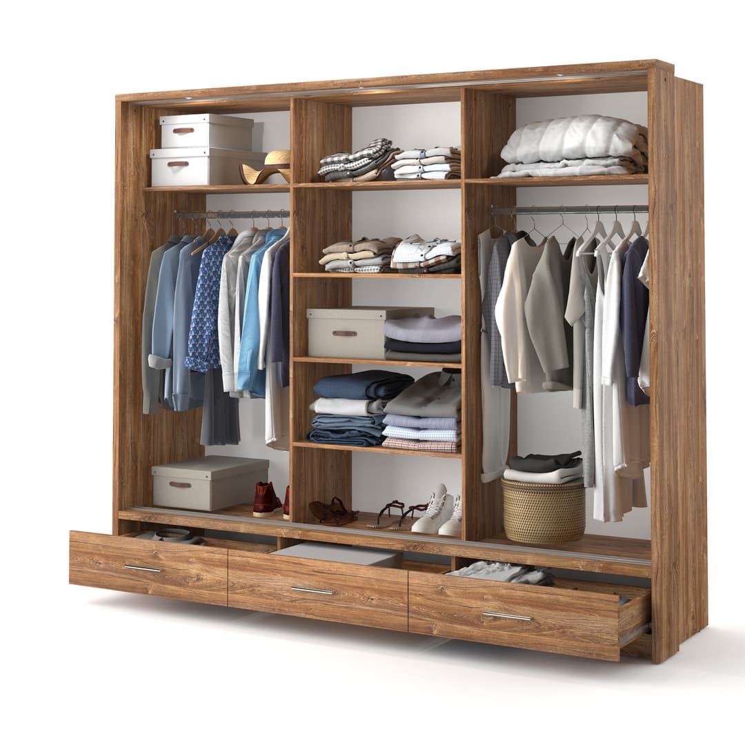 Liberty Arti AR-01 Sliding Door Wardrobe 250cm