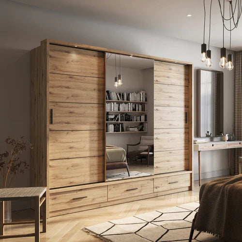 Liberty AR-01 Sliding Door Wardrobe 250cm 3 Door