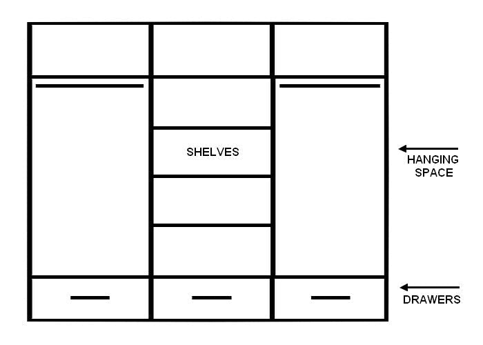 Liberty Arti AR-01 Sliding Door Wardrobe 250cm
