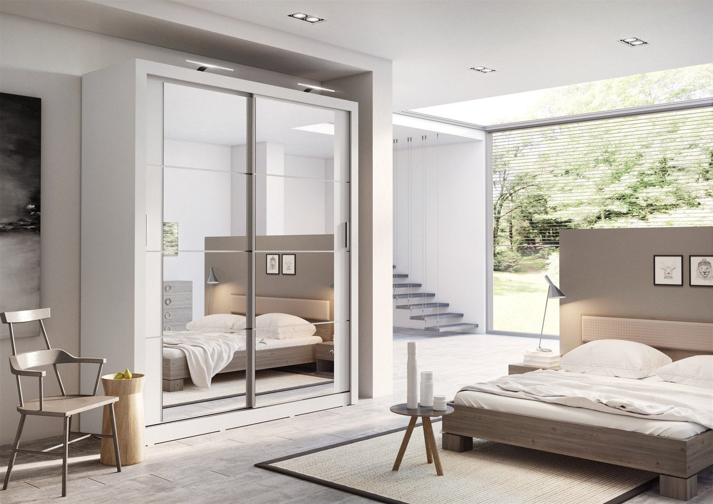 Liberty AR-03 Sliding Door Wardrobe 181cm