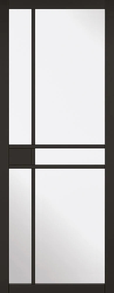 Internal Black Pre-Finished Greenwich Glazed Door