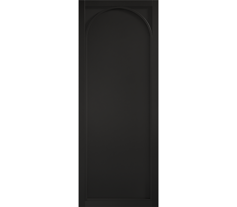 Internal Black Melrose Pre-Finished Door Panelled