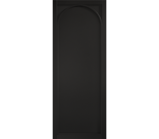 Internal Black Melrose Pre-Finished Door Panelled