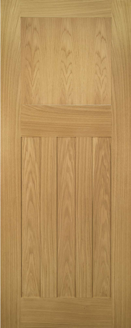 Deanta Internal Cambridge Oak Unfinished Door