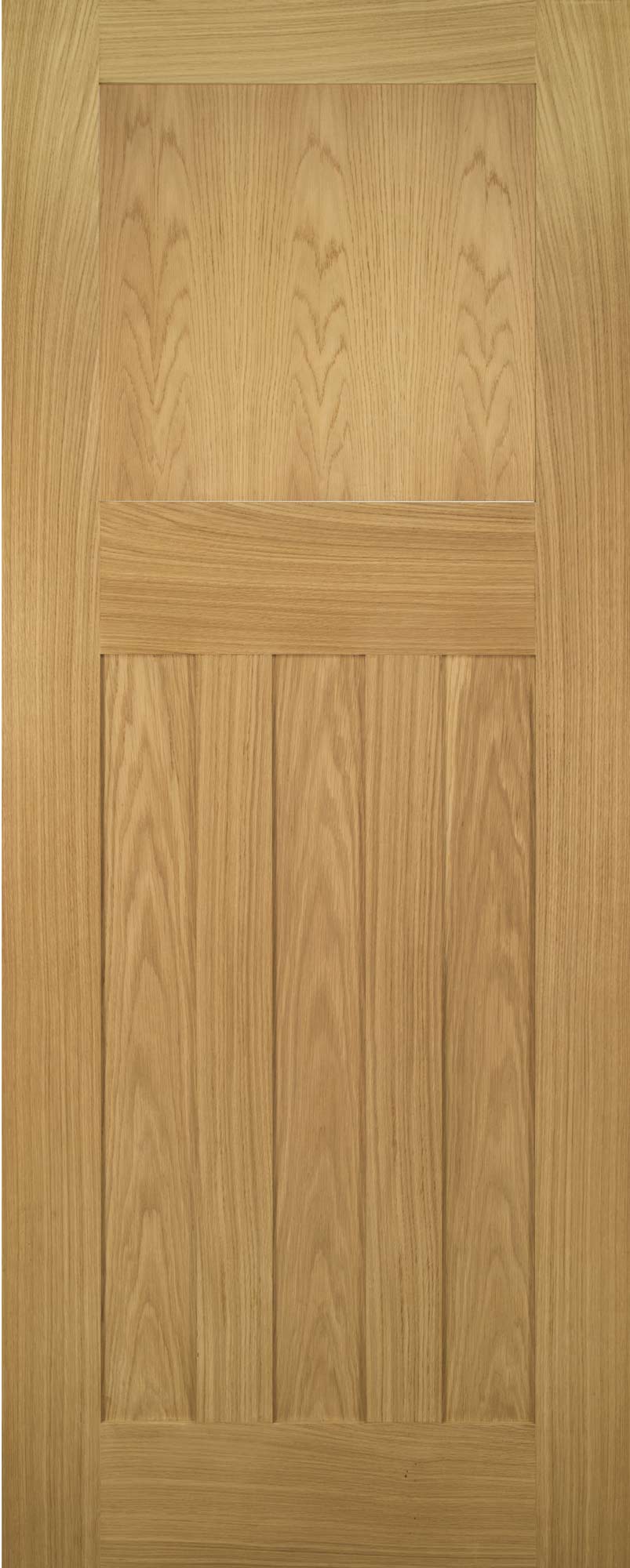 Deanta Internal Cambridge Oak Unfinished Fire Door