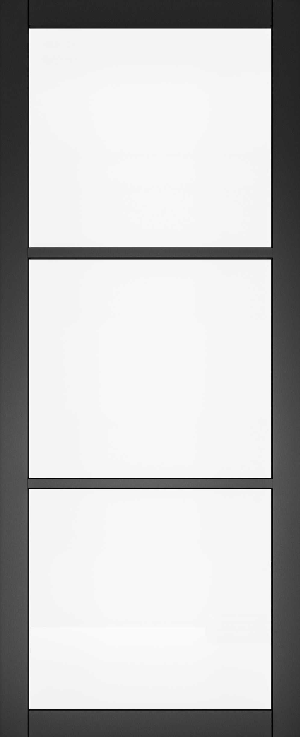 Deanta Internal Camden Black Prefinished Glazed Door