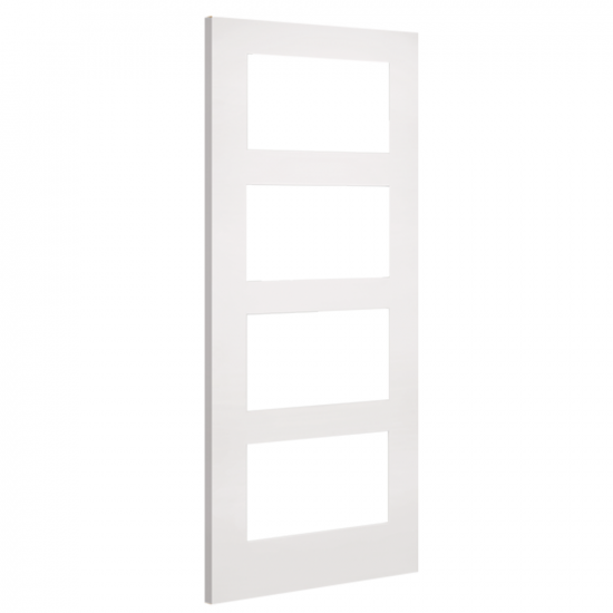 Deanta Internal Coventry White Primed Glazed Fire Door