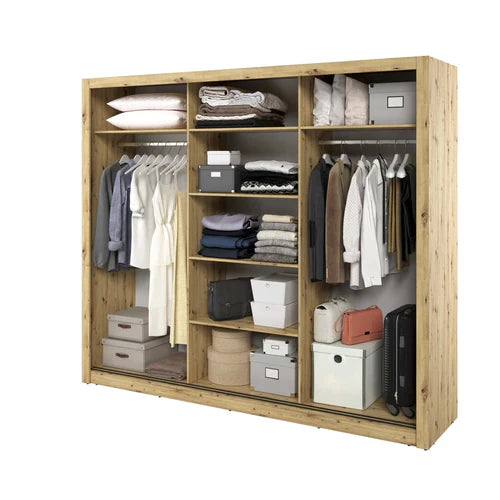 Liberty AR-02 Sliding Door Wardrobe 250cm 3 Door