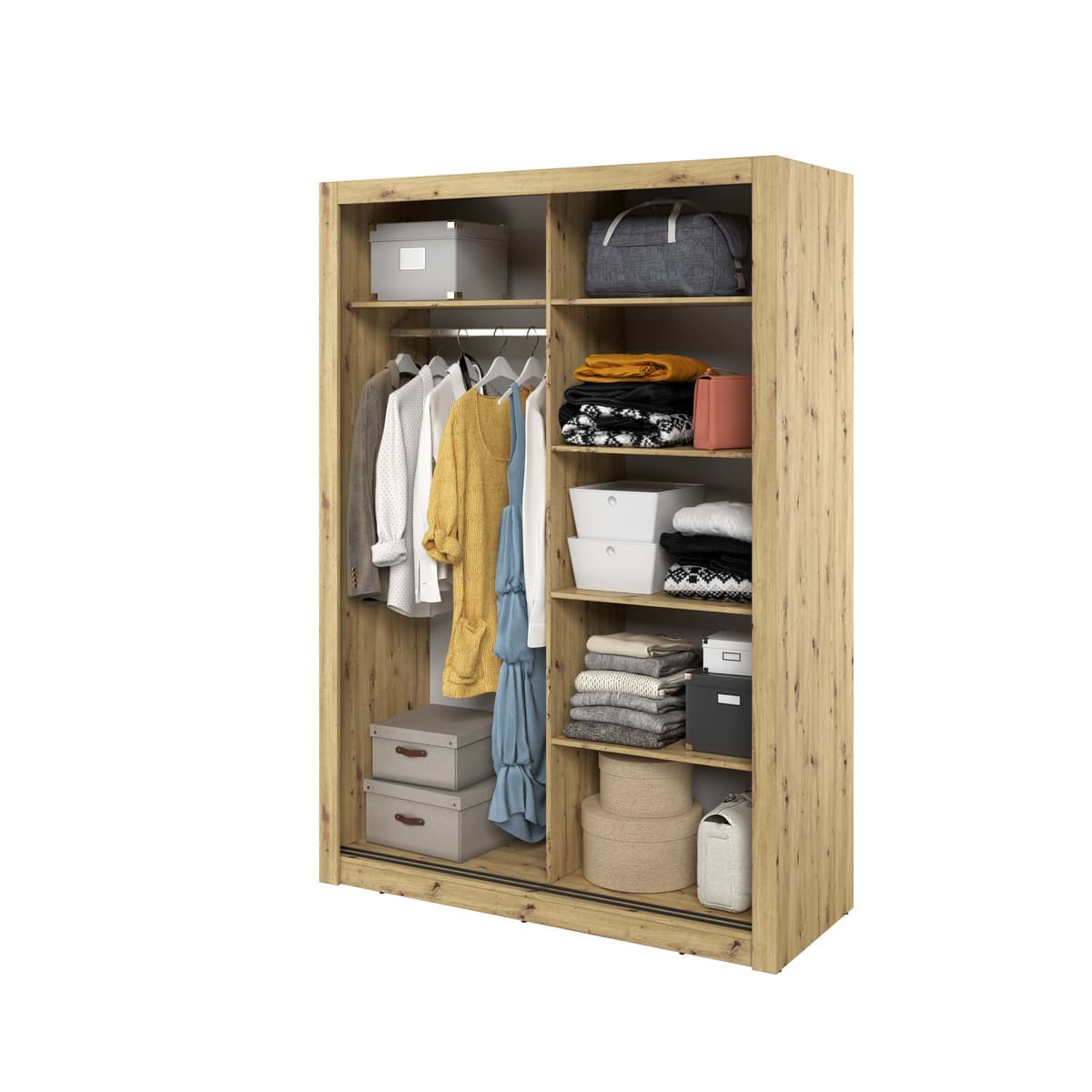 Liberty Arti 19 - 2 Sliding Door Wardrobe 120cm