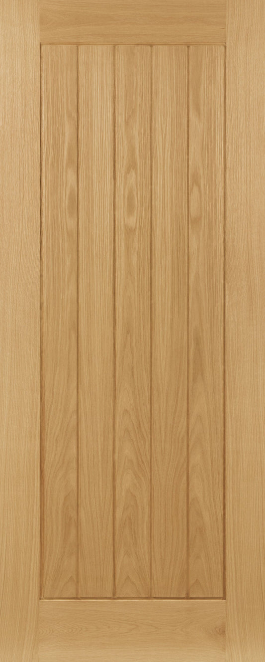Deanta Internal Ely Oak Prefinished Fire Door