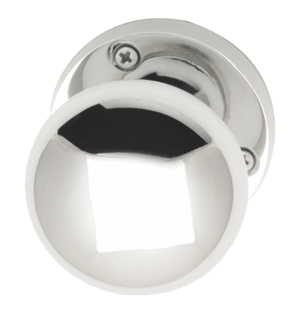 Vedea Bathroom Door Knob Handle Pack with Lock and 75mm Latch