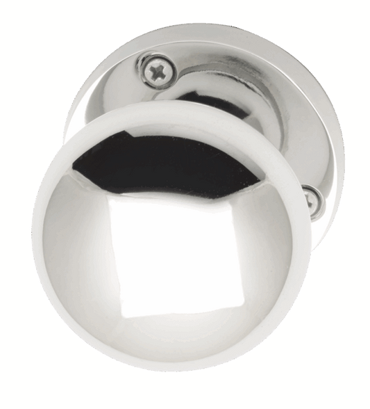 Vedea Bathroom Door Knob Handle Pack with Lock and 75mm Latch