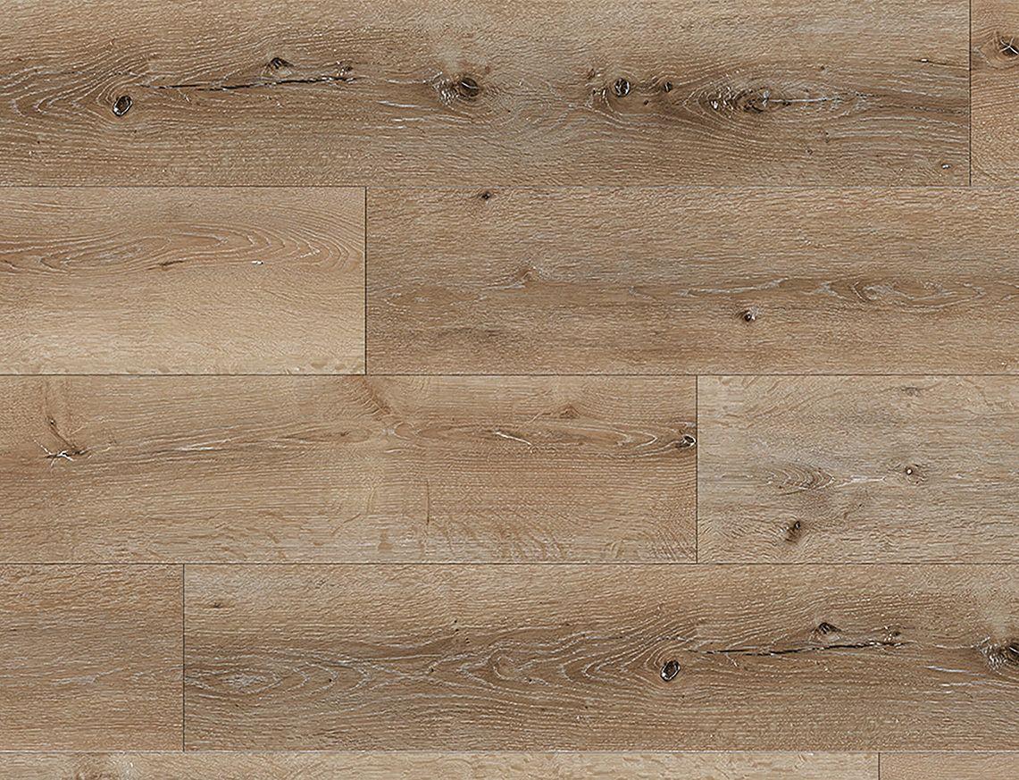 Liberty 5mm SPC LVT Flooring Holkham Grey Honey Oak Rigid Core Built In Underlay