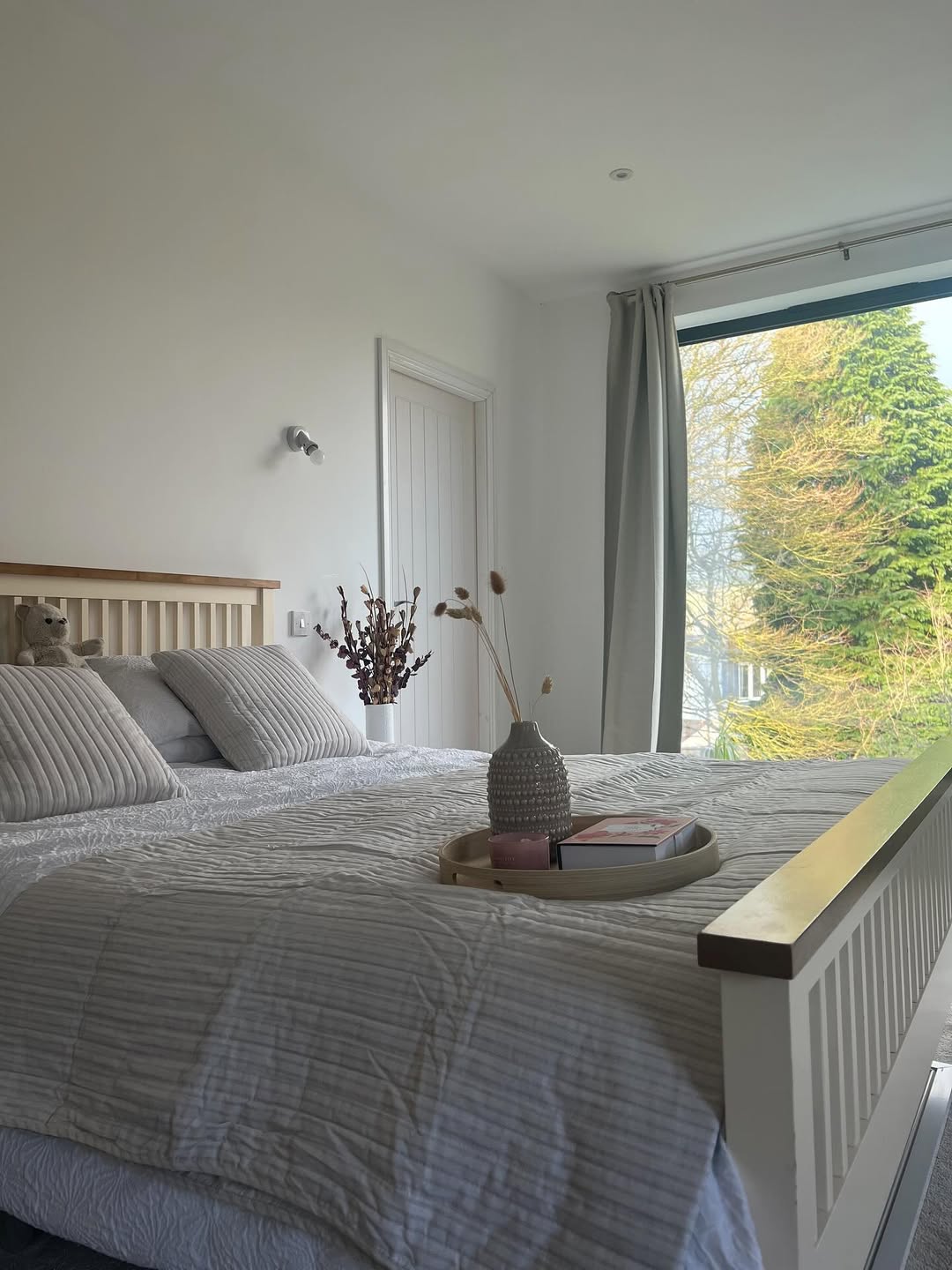 Deanta Internal Ely White Primed Fire Door