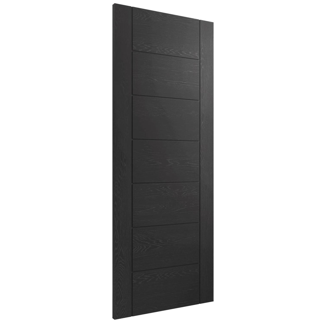 Panel Led Internal Doors XL Joinery Internal Black Door Palermo Fully Finished Panelled 7 Panel ...