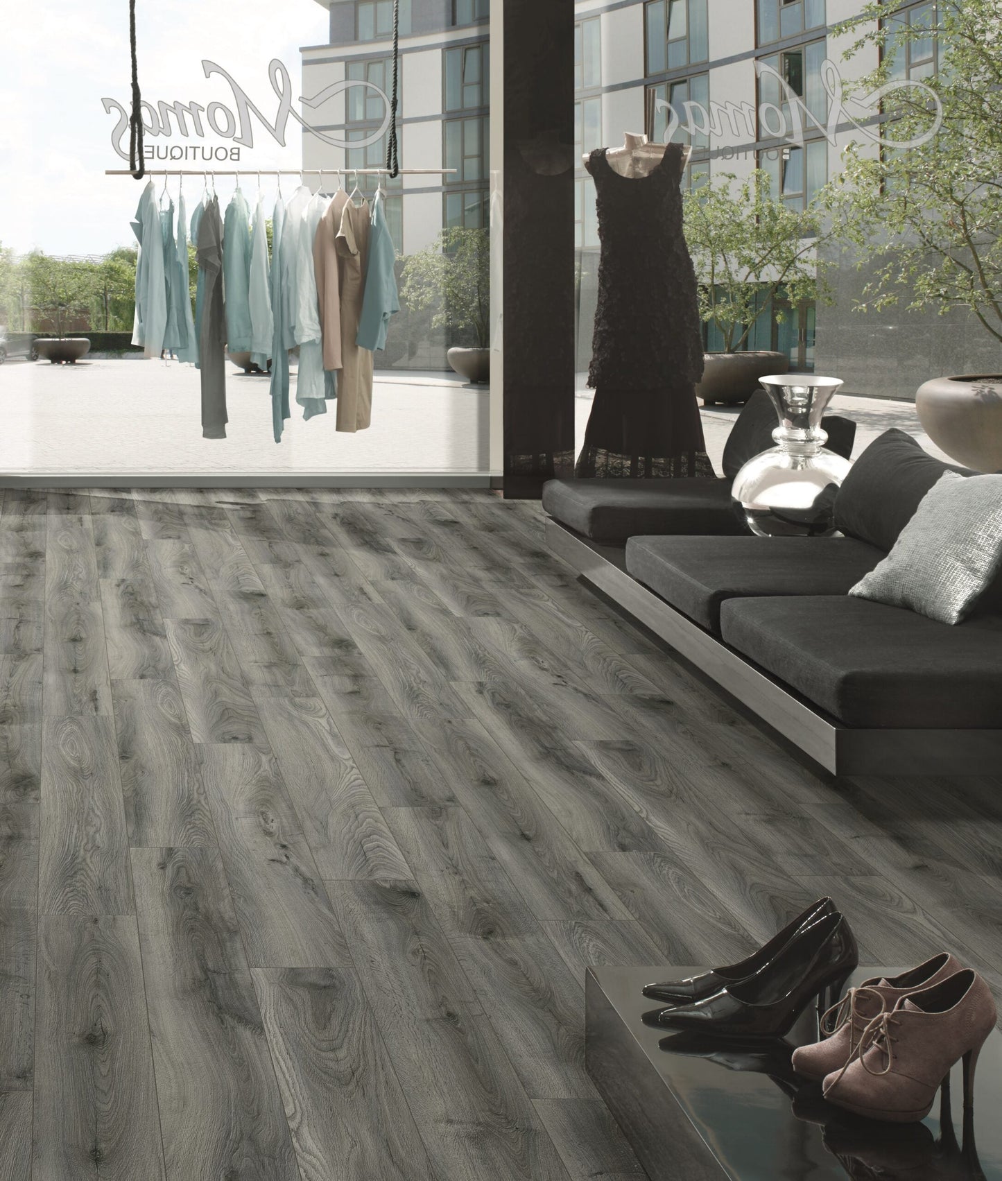 Krono Laminate Eurohome 12mm Flooring  Tomohawk Oak