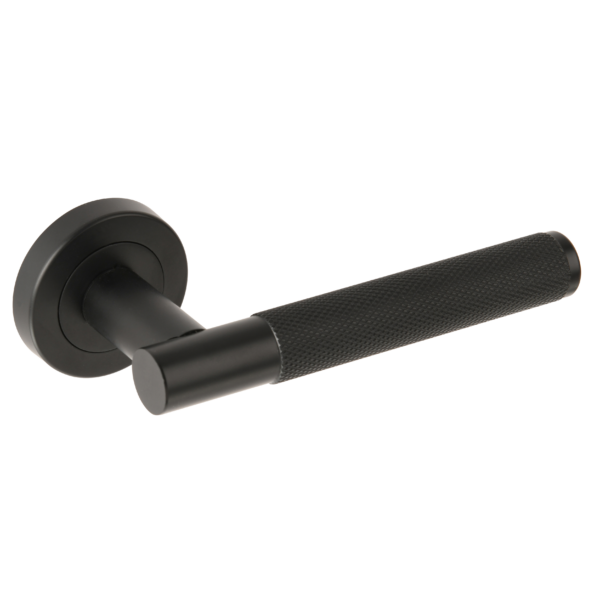 Livenza Door Handle Bathroom Pack with lock and 65mm Latch