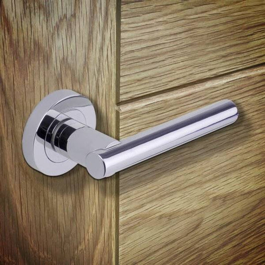 Loire Fire Door Handle Pack with 65mm Latch