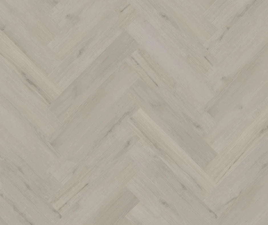 Liberty Lignum Core Greywood Oak Herringbone SPC Rigid Vinyl Flooring