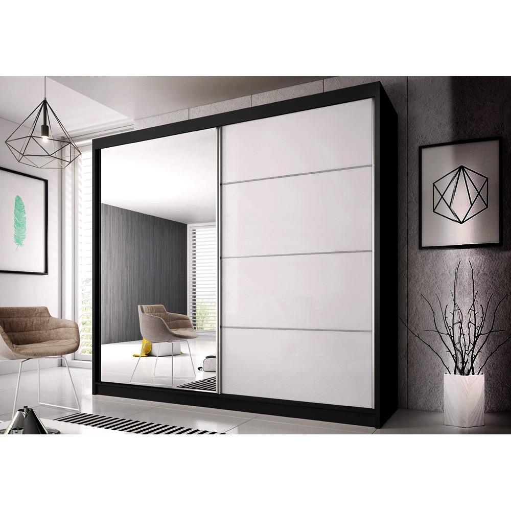 Liberty Multi 35 Sliding Mirror Door Wardrobe 233cm