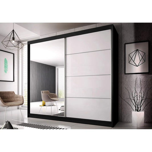 Liberty Multi 35 Sliding Mirror Door Wardrobe 233cm
