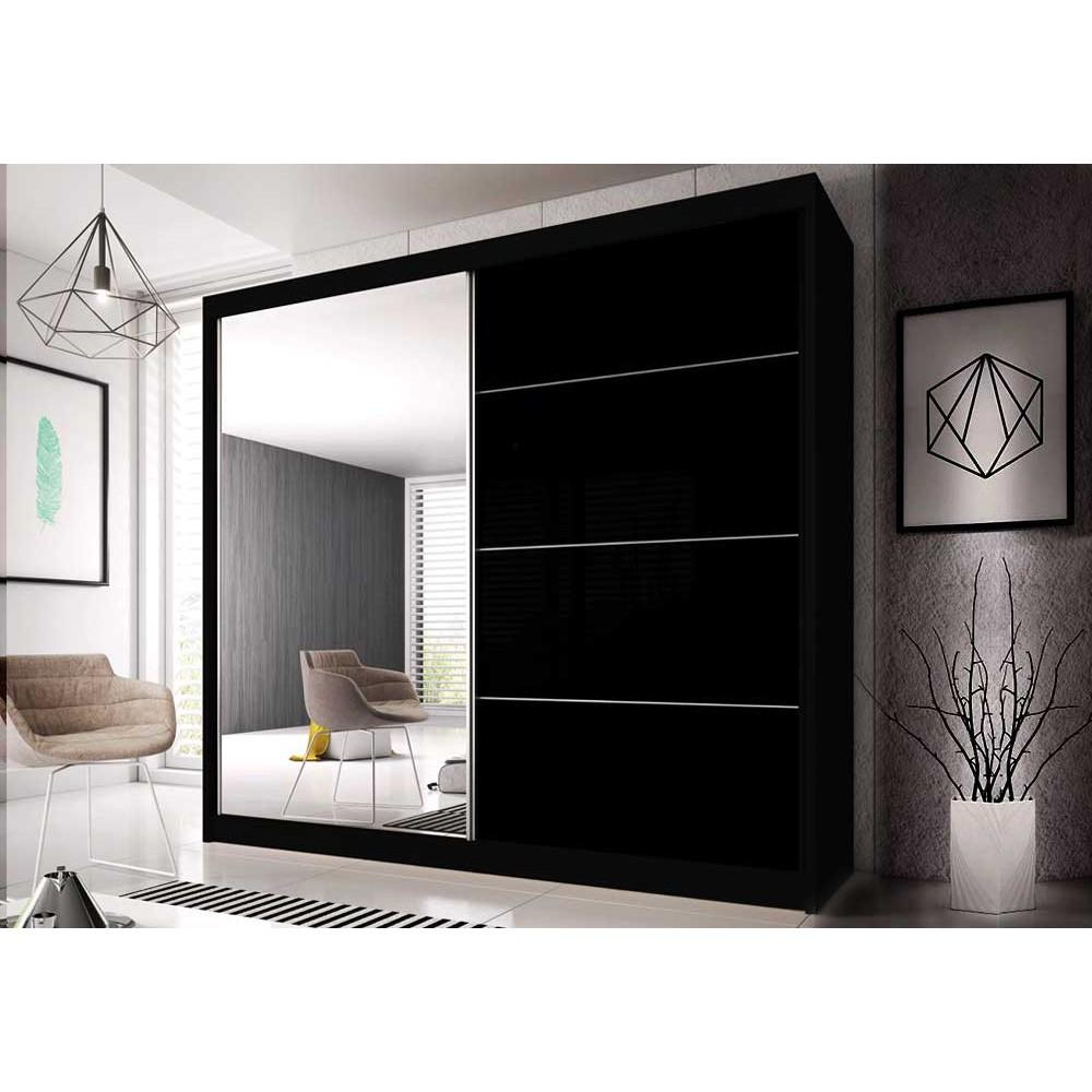 Liberty Multi 31 Sliding Mirror Door Wardrobe 233cm