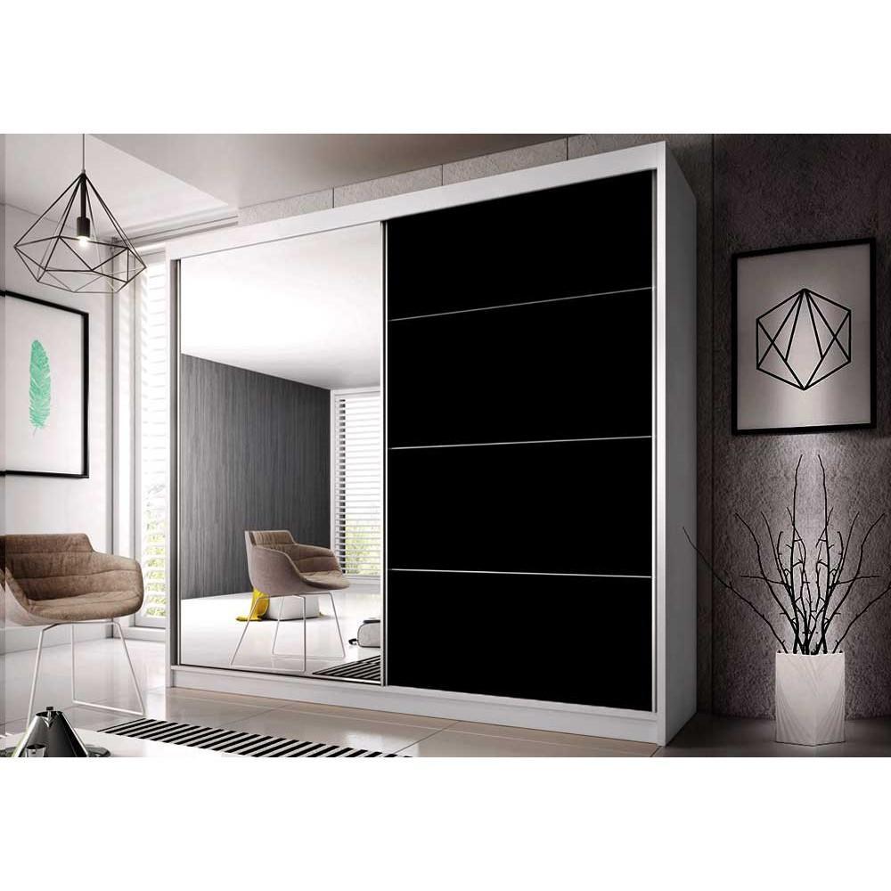Liberty Multi 31 Sliding Mirror Door Wardrobe 183cm
