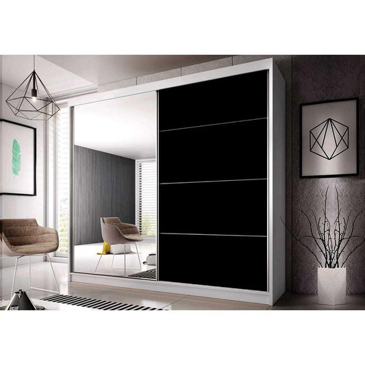 Liberty Multi 31 Sliding Mirror Door Wardrobe 183cm